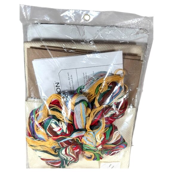 NOS Dimensions Mystical Angels Tree Skirt Kit Counted Cross Stitch DIY crafting - Picture 2 of 8